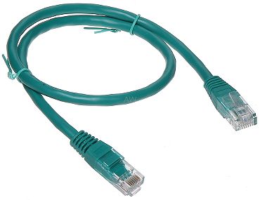 PATCHCORD RJ45/6/0.5-GREEN 0.5 m