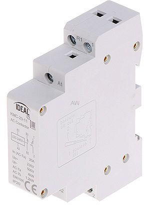 STYCZNIK MODUŁOWY KMC-20-11 20 A 230 V AC IDEAL