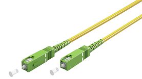 Patchcord optyczny SIMPLEX OS2 SC-APC Goobay 10m