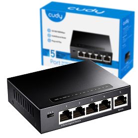 SWITCH LAN GS105 5 PORTÓW GIGABIT 1000MB/s Metal