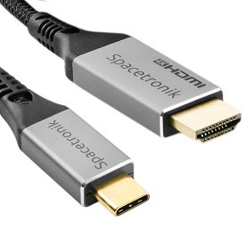 Kabel USB-C 3.1 HDMI 4K Spacetronik KCH-SPA015 1.5