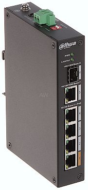 SWITCH PRZEMYSŁOWY POE PFS3106-4ET-60-V2 4-PORTOWY SFP DAHUA