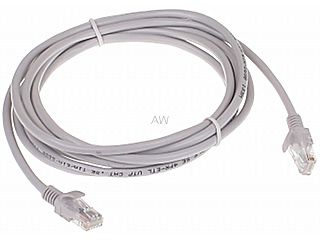 PATCHCORD RJ45/3.0-GREY 3.0 m