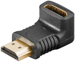 Adapter gniazdo - wtyk HDMI 2.1 8K PIONOWY 270st.