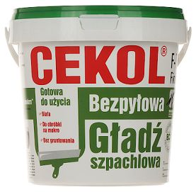 GŁADŹ SZPACHLOWA GL-F16-1,8/CEKOL WIADERKO 1.8 kg