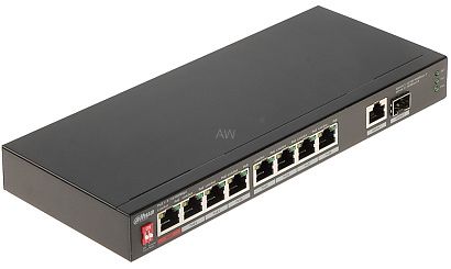 SWITCH POE PFS3110-8ET1GT1GF-96 8-PORTOWY SFP DAHUA