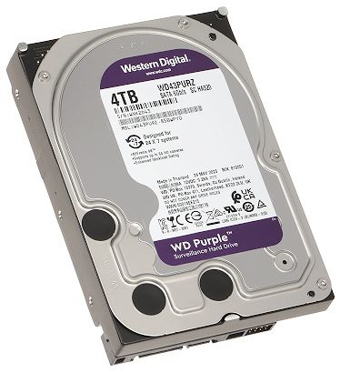 DYSK DO REJESTRATORA HDD-WD43PURZ 4TB 24/7 WESTERN DIGITAL