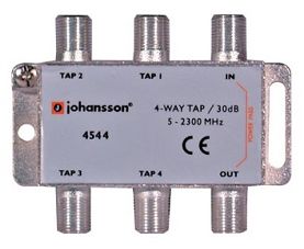 Odgałęźnik 4-krotny 5-2300 MHz Johansson 4544 30dB