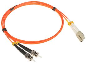 PATCHCORD WIELOMODOWY PC-2LC/2ST-MM 1 m