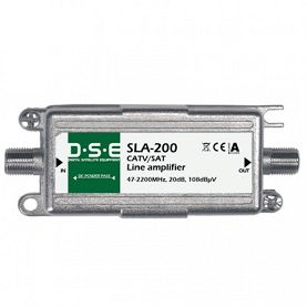wzmacniacz SAT DSE SLA-200 45-2400 MHz 14-20dB
