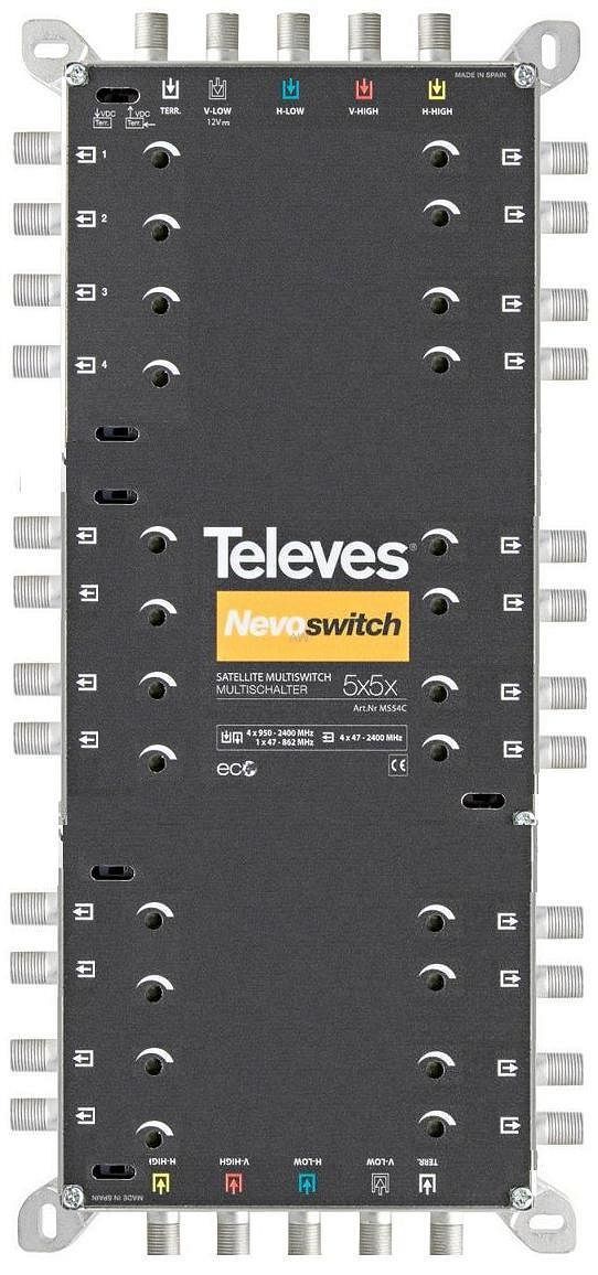 Multiswitch Nevoswitch Televes MSW 5x5x24 714506