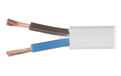 KABEL ELEKTRYCZNY PŁASKI OMYP-2X1.0