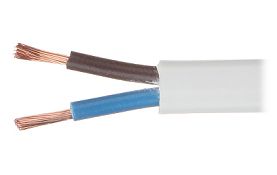 KABEL ELEKTRYCZNY PŁASKI OMYP-2X1.0