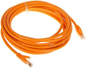 PATCHCORD RJ45/6/5.0-ORANGE 5 m