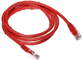 PATCHCORD RJ45/6/1.5-RED 1.5 m