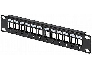 PATCH PANEL KEYSTONE PP10-12/K 10 