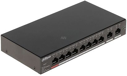 SWITCH POE CS4010-8GT-110 8-PORTOWY DAHUA