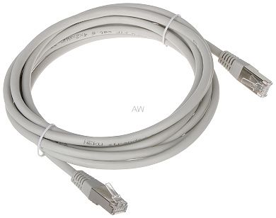 PATCHCORD RJ45/FTP6/3.0-GY 3.0 m