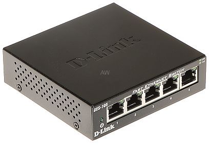 SWITCH   DES-105/E 5-PORTOWY D-Link