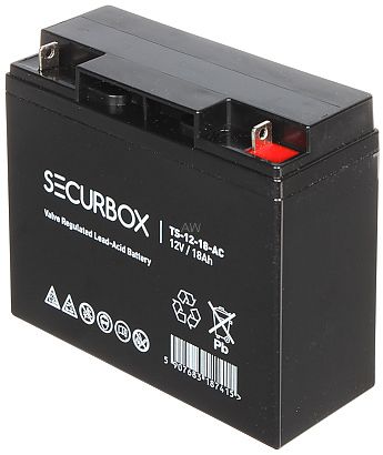 AKUMULATOR 12V/18AH-SECURBOX