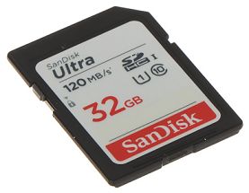 KARTA PAMIĘCI SD-10/32-SAND UHS-I, SDHC 32 GB SANDISK