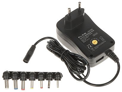 ZASILACZ IMPULSOWY 3-12V/2A/BL USB