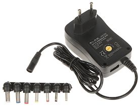 ZASILACZ IMPULSOWY 3-12V/2A/BL USB