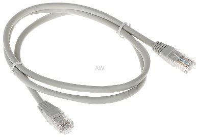 PATCHCORD RJ45/1.0-GREY 1.0 m