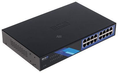 SWITCH   BCS-B-S16G 16-PORTOWY BCS BASIC