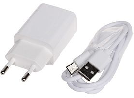 ŁADOWARKA SIECIOWA USB 5V/2A/USB/C