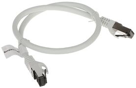 PATCHCORD RJ45/SFTP/8.1/0.5-GREY 0.5 m Lanberg