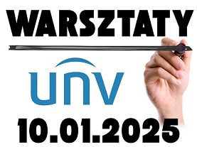 10.01.2025 WARSZTATY UNIVIEW - Monitoring i wideodomofony IP VOUCHER-UNIVIEW-L1-1