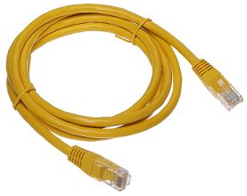 PATCHCORD RJ45/6/1.5-YELLOW 1.5 m