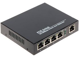 SWITCH POE SPS-4P/1 5-PORTOWY