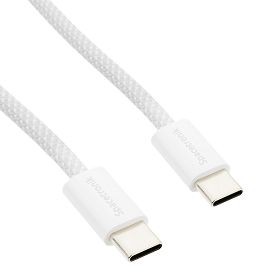 Kabel USB-C PD100/240W Spacetronik 2m biały