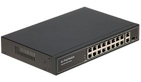 SWITCH POE GTX-B1-19-162G 16-PORTOWY SFP