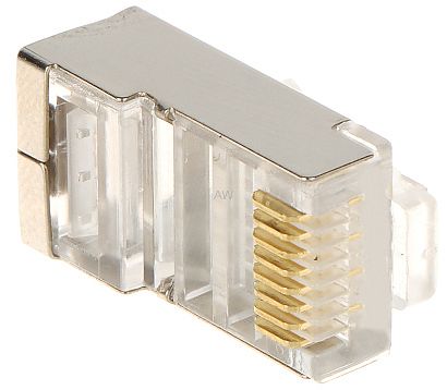 WTYK MODULARNY EKRANOWANY RJ45/C6-EKRAN*P100