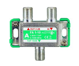 Odgałęźnik Polytron 1-krotny 10dB 5-1000 FA 1-10