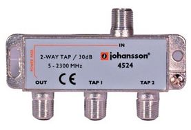 Odgałęźnik 2-krotny 5-2300 MHz Johansson 4524 30dB