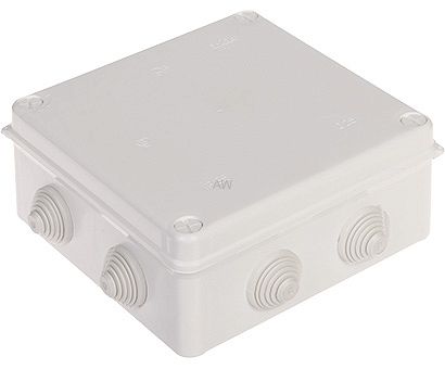 PUSZKA ODGAŁĘŹNA Z DŁAWNICAMI LUX-172X172/EPN IP55 Elektro-Plast