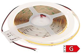 TAŚMA LED LED-COB-24V/12W-WW/5M - 3000 K MW Lighting