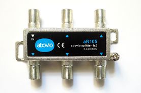 Rozgałęźnik Abovio 5-drożny AR 105 5-2400 MHz