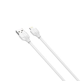 Kabel USB-A - Lightning LDNIO 20cm biały LS540L