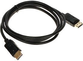 PRZEWÓD DP-1.8M DisplayPort 1.8 m, 4K UHD