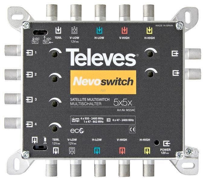 Multiswitch Nevoswitch Televes MSW 5x5x6 714502