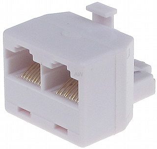 ROZGAŁĘŹNIK RJ45-W/2RJ45-G