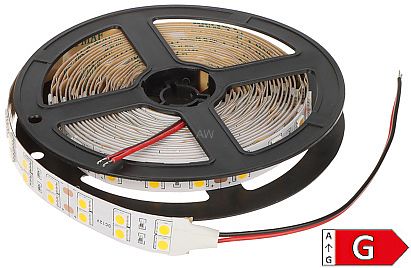 TAŚMA LED LED120A-12V/28.8W-CW/5M 5 m - 6000 K