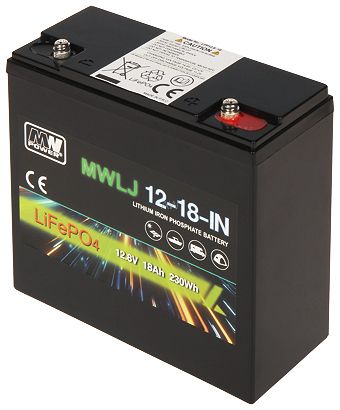 AKUMULATOR 12.8V/18AH/LIFEPO4-MWLJ MW Power