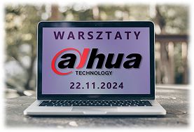 22.11.2024 WARSZTATY DAHUA - SYSTEMY WIDEODOMOFONOWE VOUCHER-DAHUA-VDP/2