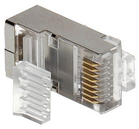 WTYK MODULARNY EKRANOWANY RJ45/6-EKRAN*P10